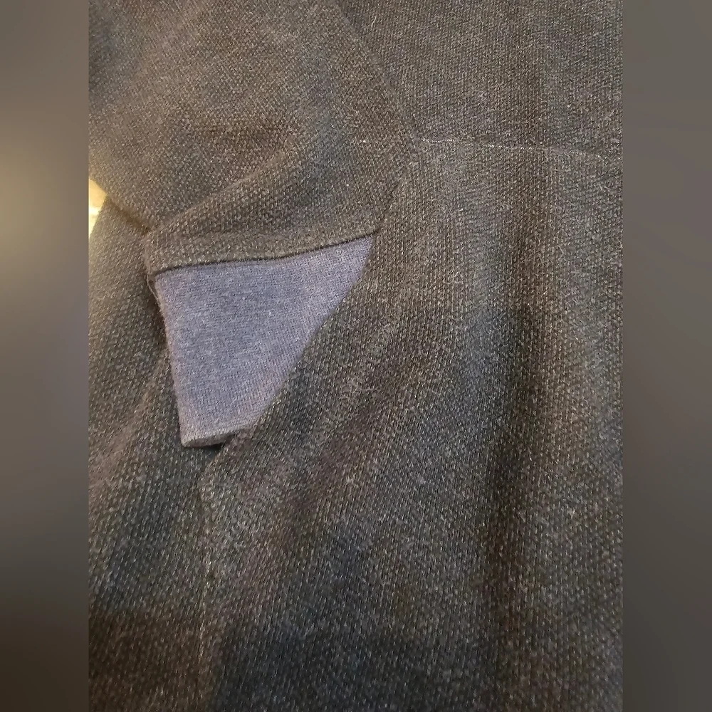 Banana Republic Brushed Birdseye Pullover - Navy - Size Large